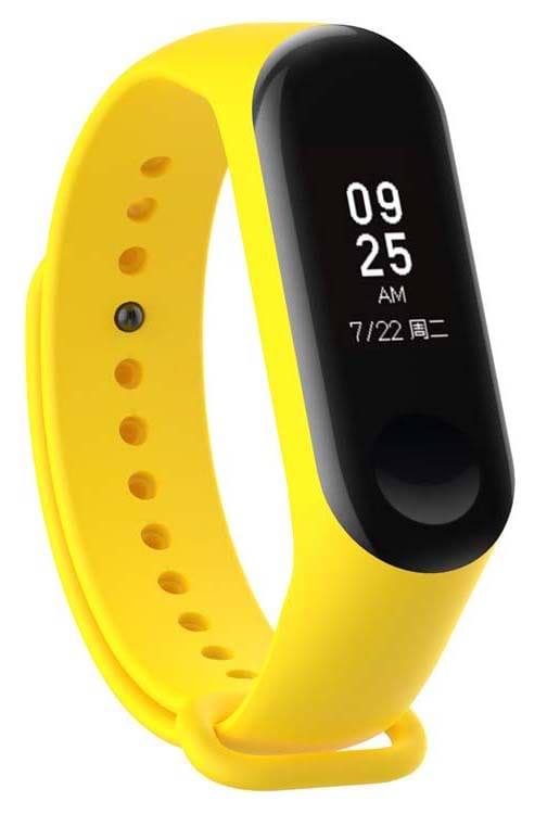 Фото - Ремінець для фітнес-браслету BeCover for Xiaomi Mi Band 4/3 Yellow (704130)