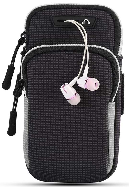 Чехол для смартфона BeCover BC0011 6.5'' Black/Gray (705344) + органайзер для наушников - Фото 1