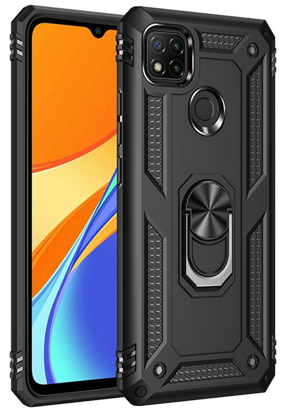 Чехол для смартфона BeCover Military for Xiaomi Redmi 9C Black (705578) - Фото 1
