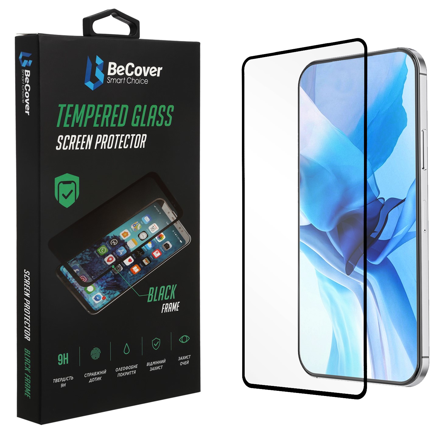 Захисне скло для смартфону BeCover Premium for Oppo A53 Black (705592)