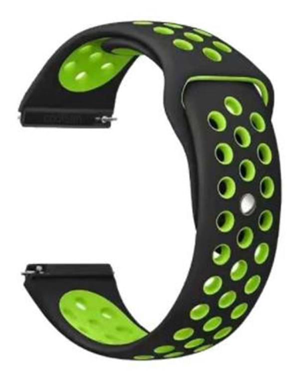 Фото - Ремінець для смарт-годинника BeCover Nike Style for Huawei Watch GT 2 42 mm Black-Green (705721)