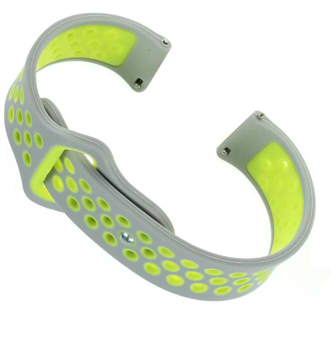 Ремінець для смарт-годинника BeCover Nike Style for Garmin Vivoactive 3/3 Music/Vivomove HR/Vivomove Grey-Green (705780)