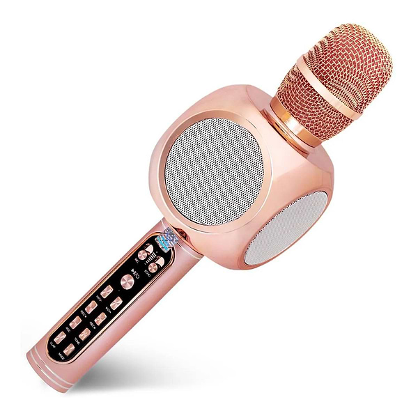 Фото - Микрофон вокальный беспроводной Magic Karaoke YS-90 Pro Pink