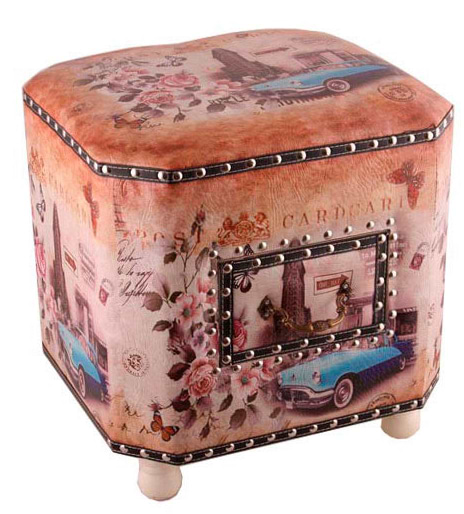 Пуф Lefard Путешествие 43х37 см (706-023)