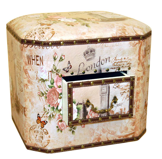 Пуф Lefard Лондон 43х37 см (706-048)