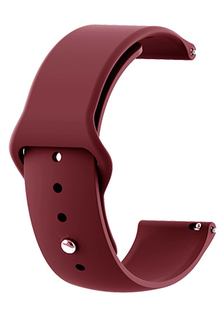 Ремінець для смарт-годинника BeCover for LG Watch Sport W280A Dark-Red (706209)