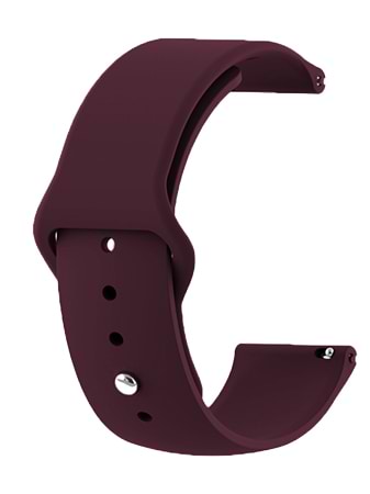 Ремінець для смарт-годинника BeCover for LG Watch Sport W280A Purple-Wine (706218)