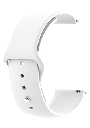 Ремінець для смарт-годинника BeCover for Xiaomi iMi KW66/Mi Watch Color/Haylou LS01/LS02 White (706357)