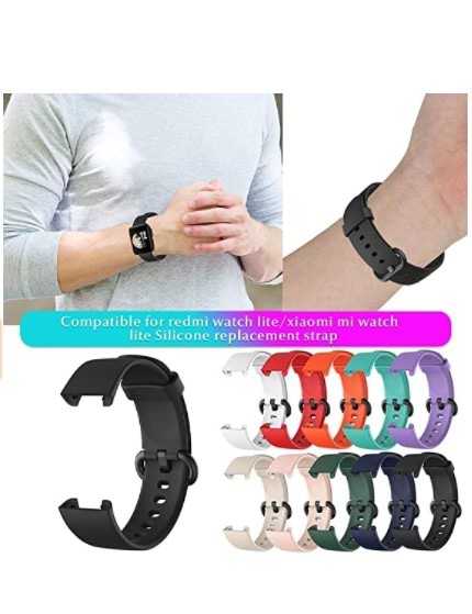 Фото - Ремінець для смарт-годинника BeCover for Xiaomi Mi Watch Lite Black (706394)