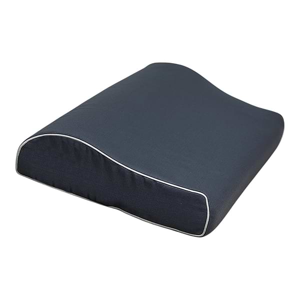 Фото - Подушка ортопедическая MirSon №7068 Elite Delicate satin Iron grey KIDDY Boy 500х290х50/80