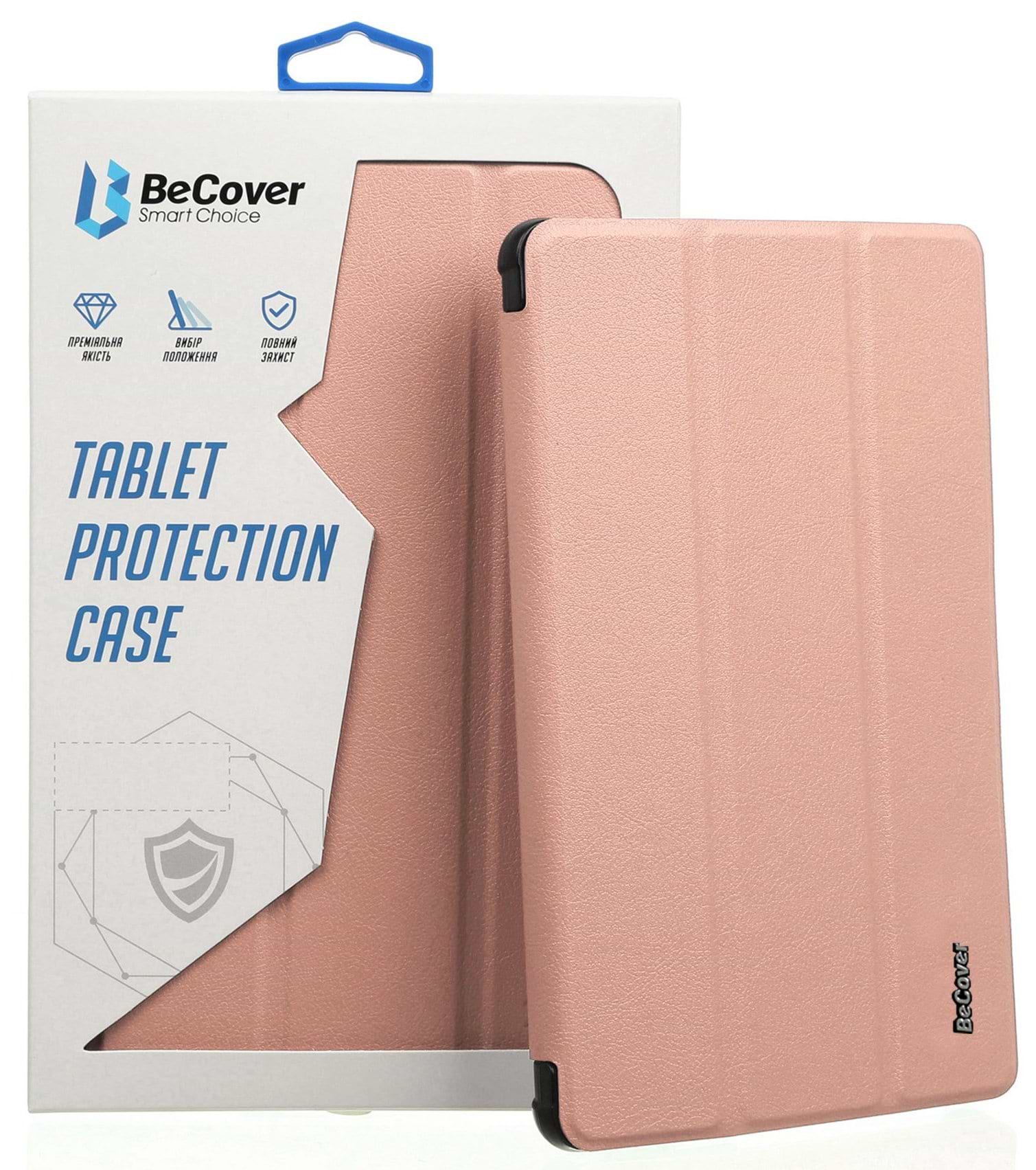 Купити Чохол для планшету BeCover Tri Fold Hard for Apple iPad mini 6 2021 Rose Gold (706859) - Фото 1 Чохол для планшету BeCover Tri Fold Hard for Apple iPad mini 6 2021 Rose Gold (706859) - Фото 1