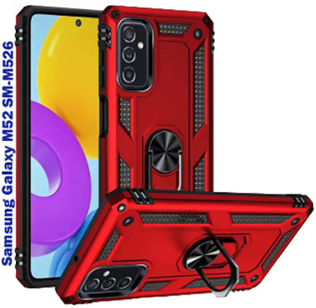Чохол для смартфону BeCover Military for Samsung Galaxy M52 SM-M526 Red (707118)