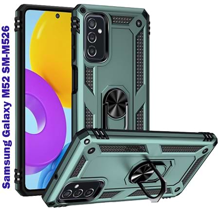 Чохол для смартфону BeCover Military for Samsung Galaxy M52 SM-M526 Dark Green (707119) - Фото 1