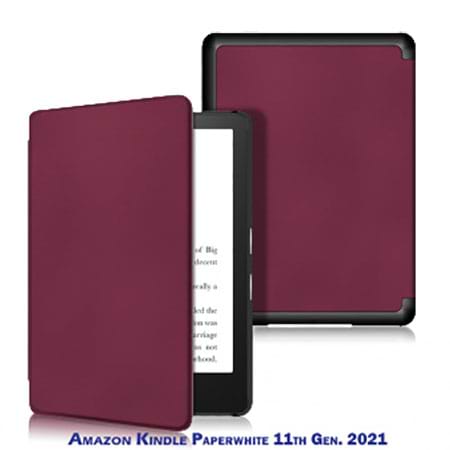 Чохол для електронної книги BeCover Smart for Amazon Kindle Paperwhite 11th Gen. 2021 Red Wine (707208) - Фото 1