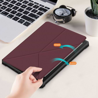 Фото - Чехол для электронной книги BeCover Ultra Slim Origami for Amazon Kindle Paperwhite 11th Gen. 2021 Red Wine (707222)