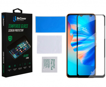 Фото - Захисне скло для смартфону BeCover for Tecno Spark 8T Black (707328)
