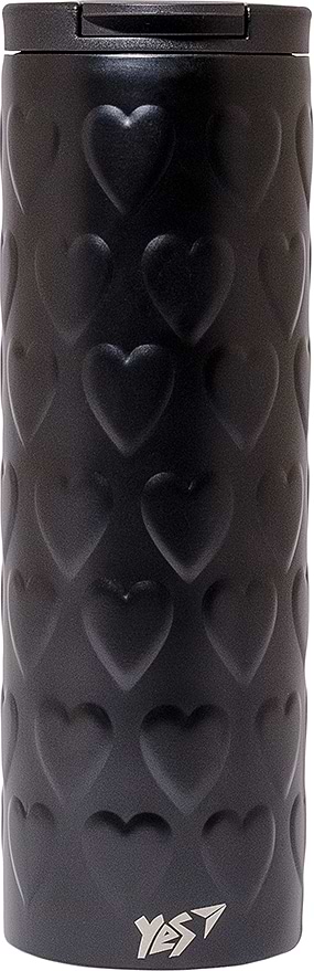Фото - Термос YES Black Heart 420 мл (707335)