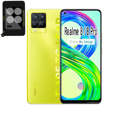 Захисне скло для смартфона BeCover for камери Realme 8/8 Pro Black (707354)