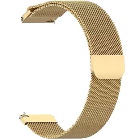Ремешок для смарт-часов BeCover Milanese Style for Amazfit Stratos (22mm)/Stratos 2/2S/3/Amazfit GTR 2/Amazfit GTR 47mm/Amazfit GTR Lite 47mm/Amazfit Nexo/ (707730) - Фото 1