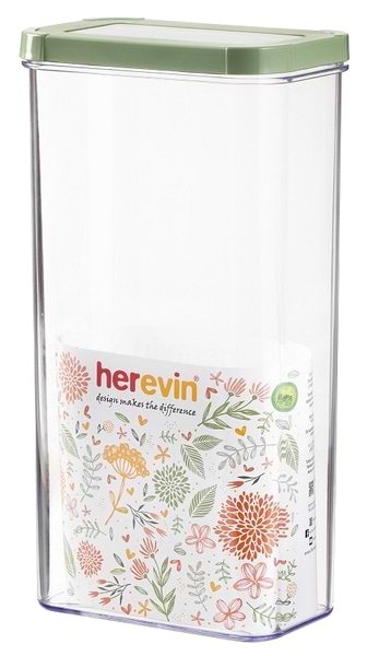 Фото - Ємність для зберігання Herevin Storage Canister-Green-Peach 3 л (161209-100)