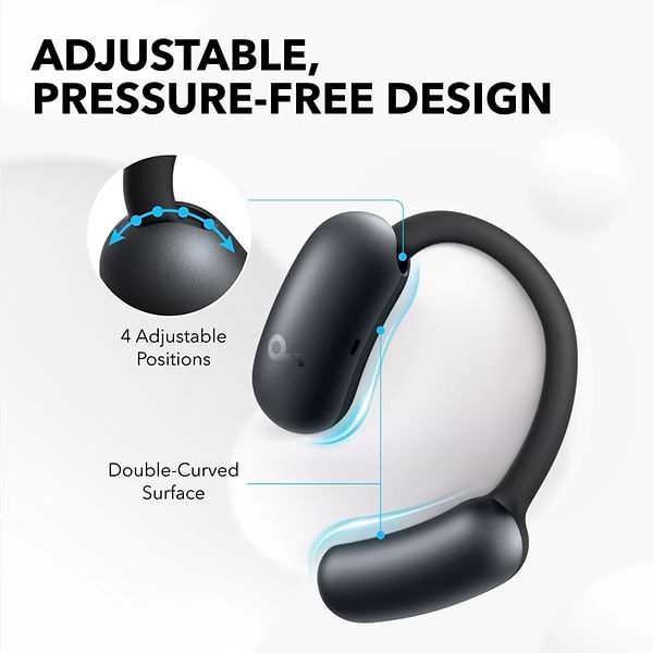 Фото - Навушники вкладиші бездротові TWS Anker SoundСore AeroFit 2 Black (A3874G11)