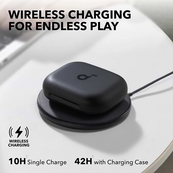 Фото - Навушники вкладиші бездротові TWS Anker SoundСore AeroFit 2 Black (A3874G11)