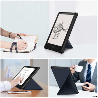 Фото - Чехол для электронной книги BeCover Ultra Slim Origami for Amazon Kindle Paperwhite 11th Gen. 2021 Deep Blue (707219)