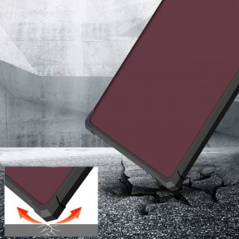 Фото - Чехол для электронной книги BeCover Ultra Slim Origami for Amazon Kindle Paperwhite 11th Gen. 2021 Red Wine (707222)