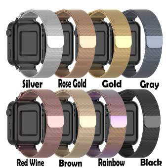 Фото - Ремешок для смарт-часов BeCover Milanese Style for Amazfit Stratos (22mm)/Stratos 2/2S/3/Amazfit GTR 2/Amazfit GTR 47mm/Amazfit GTR Lite 47mm/Amazfit Nexo (707732)