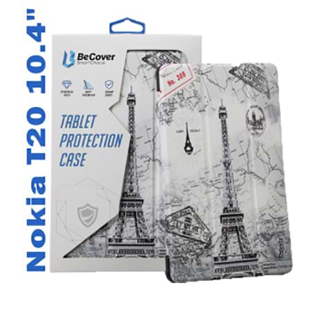 Фото - Чехол для планшета BeCover Smart for Nokia T20 10.4" Paris (708059)