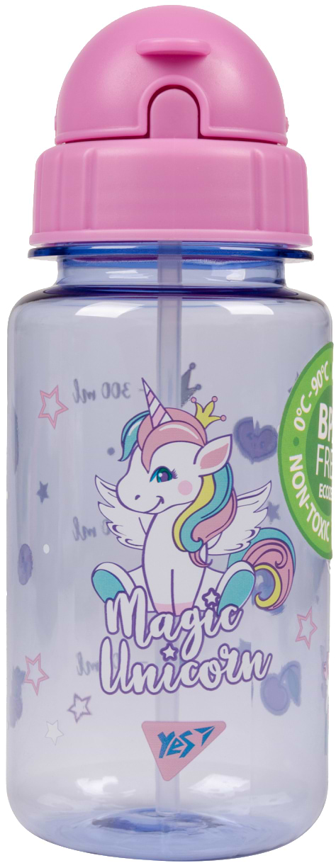 Бутылка для воды детская YES Glamour 380 мл (708177)