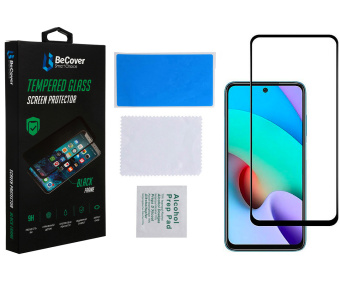 Фото - Защитное стекло для смартфона BeCover for Xiaomi Redmi 10 2022/10 Prime 2022 Black (708151)