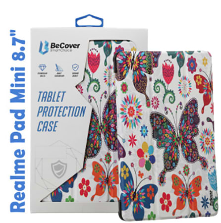 Фото - Чехол для планшета BeCover Smart for Realme Pad Mini 8.7" Butterfly (708261)