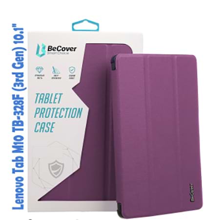 Чехол для планшета BeCover Smart for Lenovo Tab M10 TB-328F (3rd Gen) 10.1" Purple (708285) - Фото 1