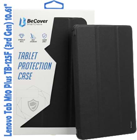 Фото - Чехол для планшета BeCover Smart for Lenovo Tab M10 Plus TB-125F (3rd Gen) 10.61" Black (708301)