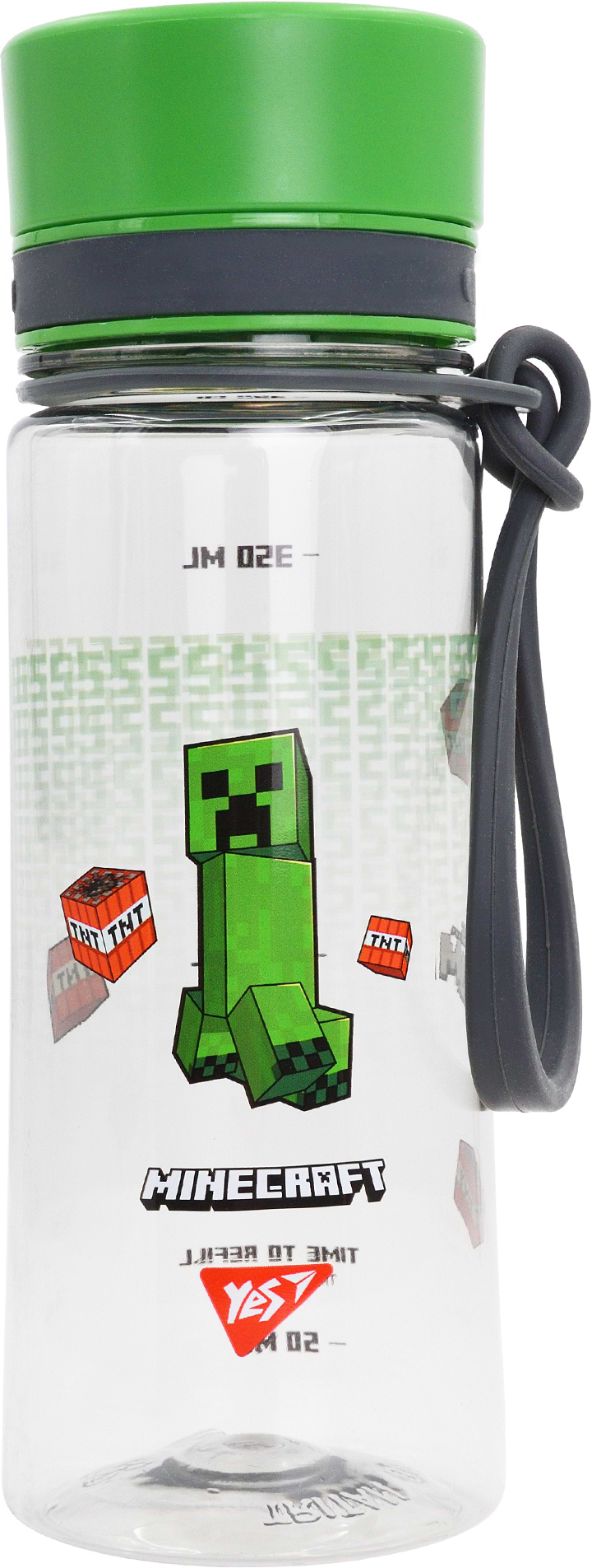 Бутылка для воды YES Minecraft.Boom 400 мл (708318)