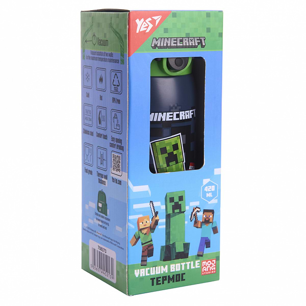 Фото - Термос YES Minecraft.Creeper 420 мл (708373)