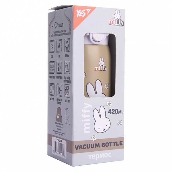 Фото - Термос YES Miffy 420 мл (708375)
