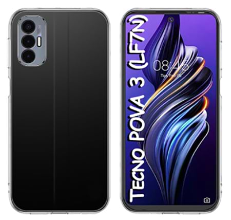 Чохол для смартфону BeCover for Tecno Pova 3 (LF7n) Transparancy (708660) - Фото 1