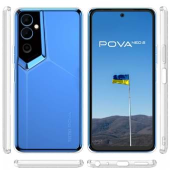 Фото - Чохол для смартфону BeCover for Tecno Pova Neo 2 (LG6n) Transparancy (708664)