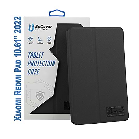 Фото - Чехол для планшета BeCover Premium for Xiaomi Redmi Pad Black (708675) Фото - Чехол для планшета BeCover Premium for Xiaomi Redmi Pad Black (708675)