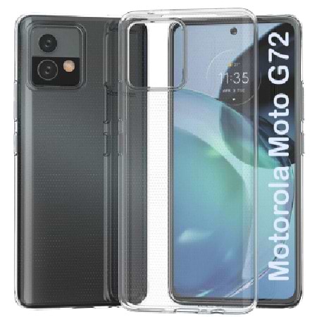 Чохол для смартфону
 BeCover for Motorola Moto G72 Transparancy (708932) - Фото 1