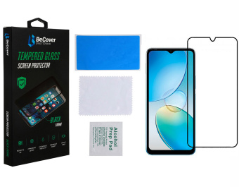 Фото - Захисне скло для смартфону BeCover for Infinix Note 12 (X663D) Black (708142)