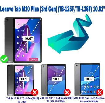 Фото - Чехол для планшета BeCover Smart for Lenovo Tab M10 Plus TB-125F (3rd Gen) 10.61" Butterfly (708311)