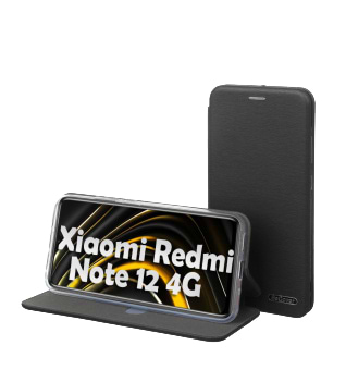 Чохол для смартфону BeCover Exclusive for Xiaomi Redmi Note 12 4G Black (709056) - Фото 1