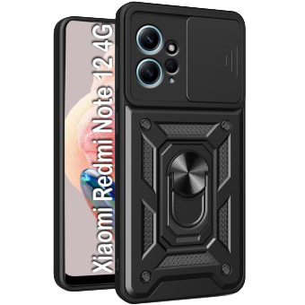 Чехол для смартфона BeCover Military for Xiaomi Redmi Note 12 4G Black (709155) - Фото 1