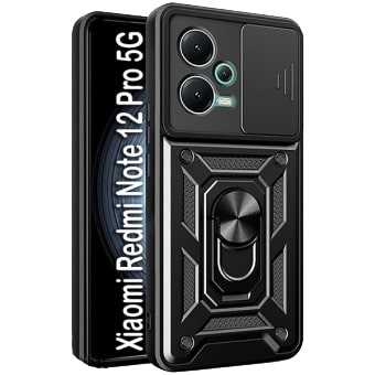 Чохол для смартфону BeCover Military for Xiaomi Redmi Note 12 Pro 5G Black (709159) - Фото 1