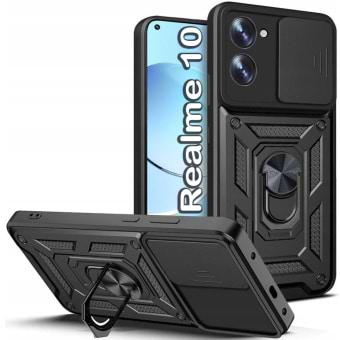 Чохол для смартфону BeCover Military for Realme 10 Black (709169) - Фото 1