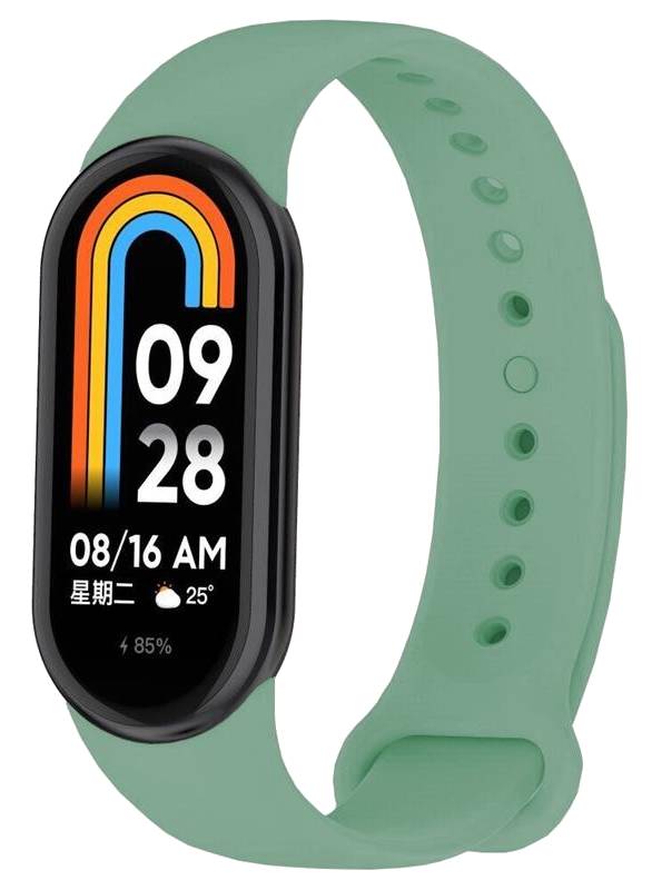 Ремінець для фітнес-браслету BeCover for Xiaomi Mi Smart Band 8 Marine-Green (709406) - Фото 1
