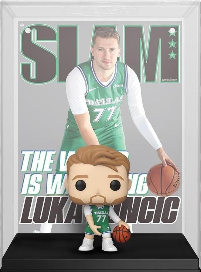Фото - Колекційна фігурка FUNKO POP NBA Cover: Slam - Luka Doncic (70943)